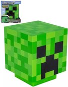 Minecraft Crepper halloweensk dekorativn lampa na baterie Svtlo Zvuk