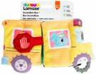 LAMAZE Leporelo autobus baby rozkldac autko textiln pro miminko
