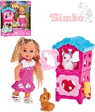 SIMBA Evi Love Panenka Evika krlkrna 12cm set s doplky v krabice