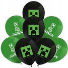 PROCOS Balnky nafukovac 28cm potisk MINECRAFT set 8ks