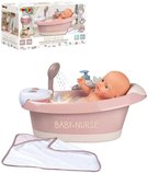 SMOBY Baby Nurse Vanika pro panenku s funkn sprchou na baterie Svtlo Zvuk