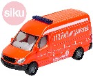 SIKU Auto Ambulance sanitka oranžová kovový model 0805