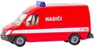 SIKU Auto hasiči dodávka červená CZ model kov 0808