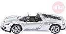 SIKU Auto osobn Porsche 918 Spider stbrn model 1:55 kov