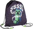Batoh dtsk stahovac 31x36cm sportovn vak na zda Minecraft Creeper