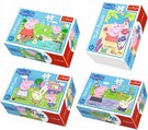 TREFL PUZZLE Prastko Peppa Pig U rybnka mini 20x13cm 54 dlk 4 druhy