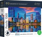 TREFL PUZZLE UFT Prmiov Odraz msta Perth 85x85cm 1500 dlk skldaka