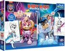 TREFL PUZZLE MAXI Oboustrann Paw Patrol 30x40cm 2x10 dlk s omalovnkou 2v1