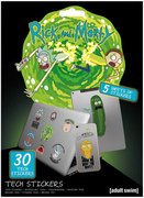 Samolepky technick Rick a Morty set 5 list 30ks