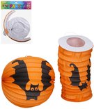 Lampion 2ks set koule 25cm + vlec15cm oranov netopr Halloween