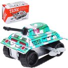 Tank kovov natahovac obrnn retro vozidlo na klek v krabice