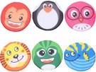 Disk ltajc soft textiln 19cm zvtka na vodn hrtky (vodn bomba) 6 druh